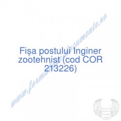 Inginer zootehnist (cod COR...