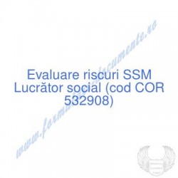 Lucrător social (cod COR...