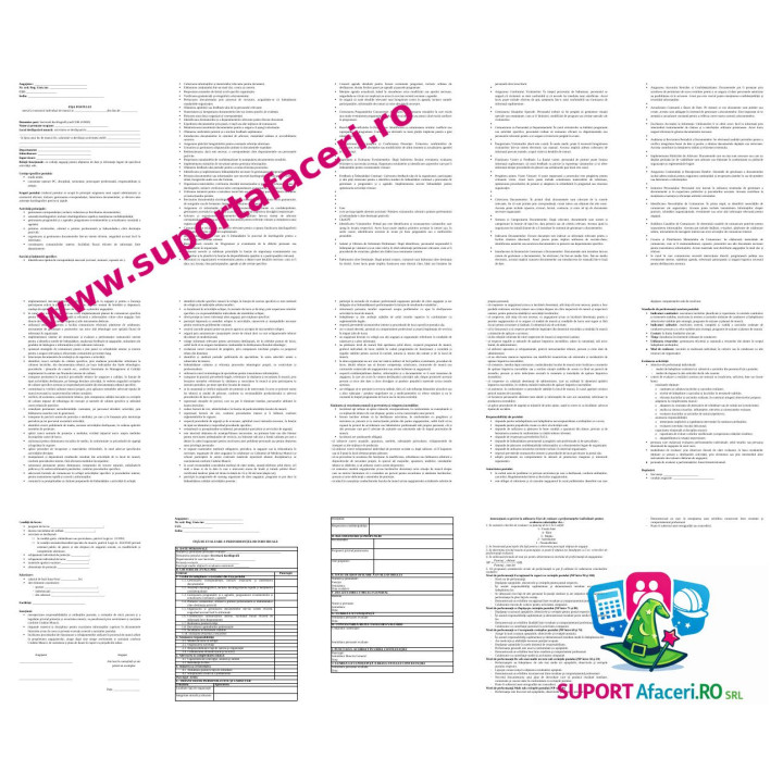Fișa postului Secretară dactilografă – model editabil DOC