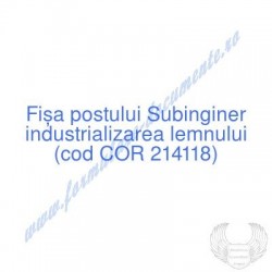 Subinginer industrializarea...