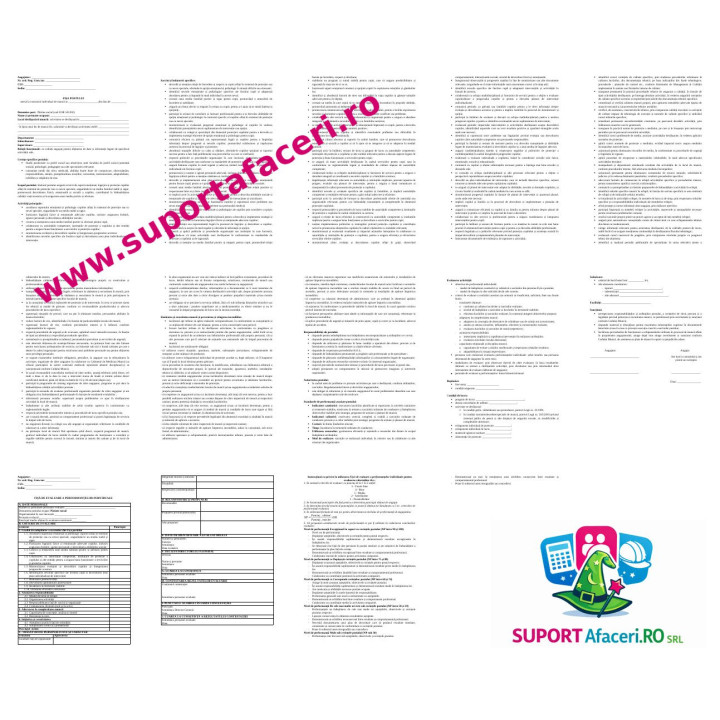 Fișa postului Părinte social – model editabil DOC