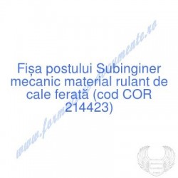 Subinginer mecanic material...