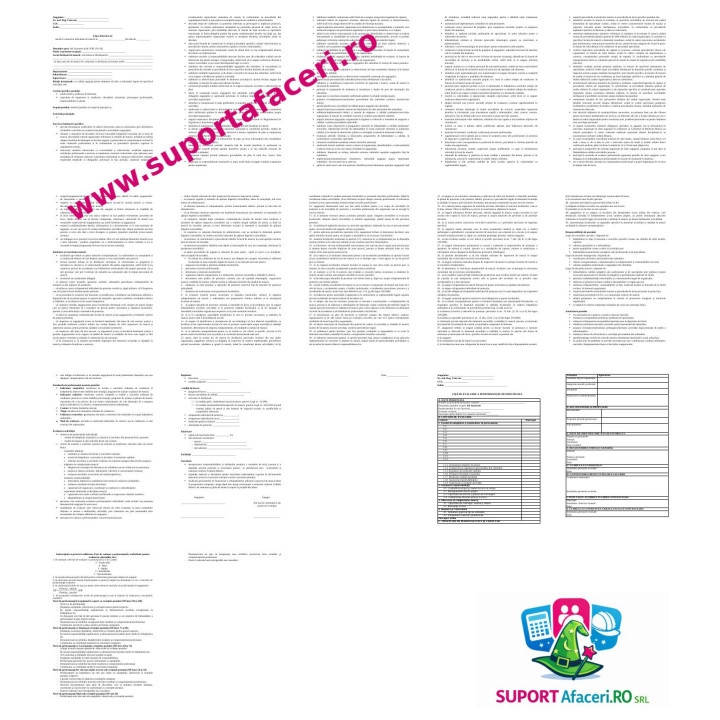Fișa postului Șef fazanerie – model editabil DOC
