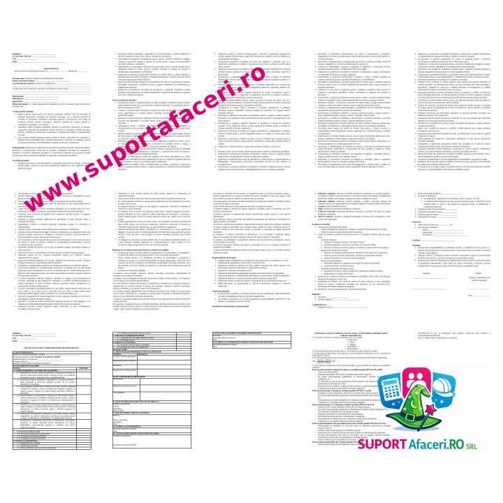 Fișa postului Fermier în producția animală – model editabil DOC