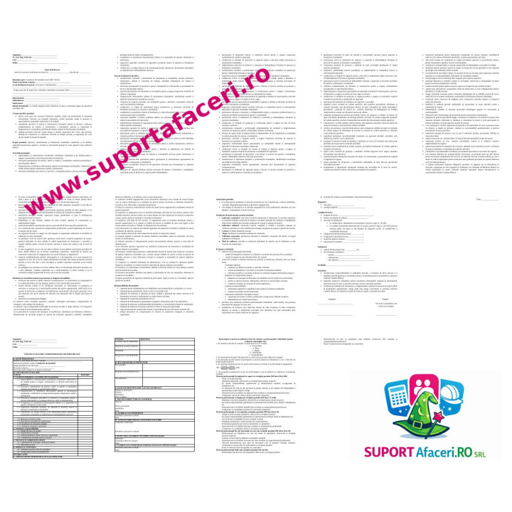 Fișa postului Conductor de instalații – model editabil DOC