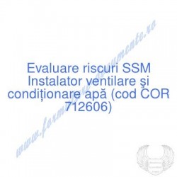 Instalator ventilare şi...