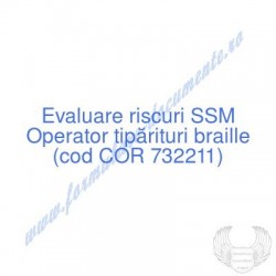 Operator tipărituri braille...