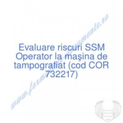 Operator la maşina de...