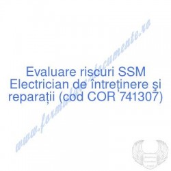 Electrician de întreţinere...