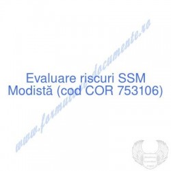 Modistă (cod COR 753106) -...