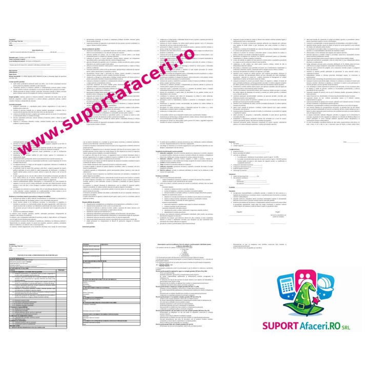 Fișa postului Cizelator – model editabil DOC
