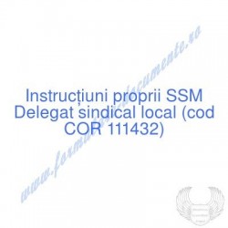 Delegat sindical local (cod...