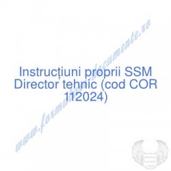 Director tehnic (cod COR...