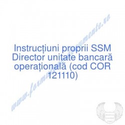 Director unitate bancară...