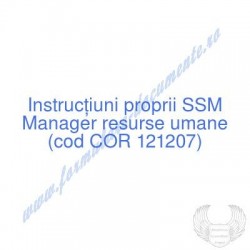 Manager resurse umane (cod...