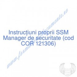 Manager de securitate (cod...