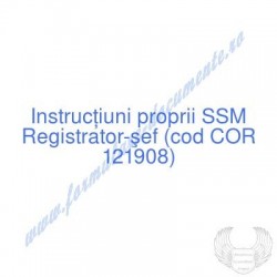 Registrator-şef (cod COR...