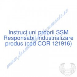 Responsabil industrializare...