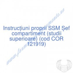 Șef compartiment (studii...