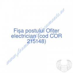 Ofițer electrician (cod COR...