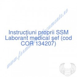 Laborant medical şef (cod...