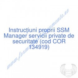 Manager servicii private de...