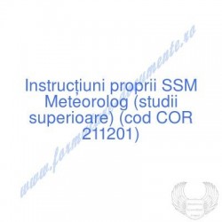 Meteorolog (studii...