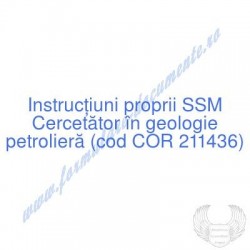 Cercetător în geologie...