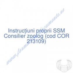 Consilier zoolog (cod COR...