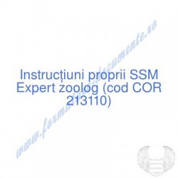 Expert zoolog (cod COR...