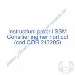 Consilier inginer horticol...