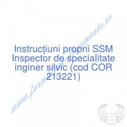 Inspector de specialitate...