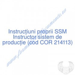 Instructor sistem de...