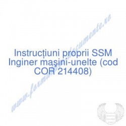 Inginer maşini-unelte (cod...