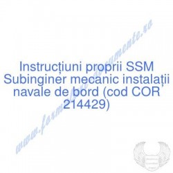 Subinginer mecanic...