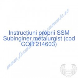 Subinginer metalurgist (cod...