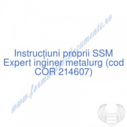 Expert inginer metalurg...