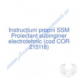 Proiectant subinginer...