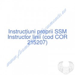 Instructor linii (cod COR...