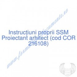 Proiectant arhitect (cod...