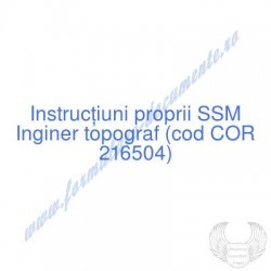 Inginer topograf (cod COR...