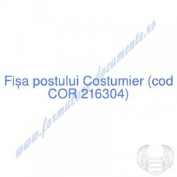 Costumier (cod COR 216304)...