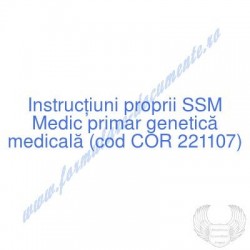 Medic primar genetică...