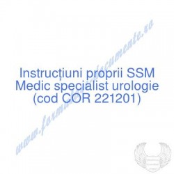 Medic specialist urologie...