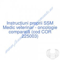 Medic veterinar - oncologie...