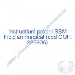 Fizician medical (cod COR...