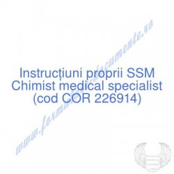 Chimist medical specialist...