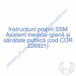 Asistent medical igienă și...