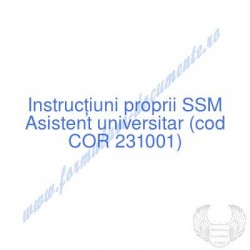 Asistent universitar (cod...