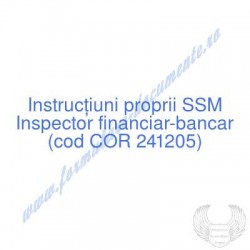 Inspector financiar-bancar...